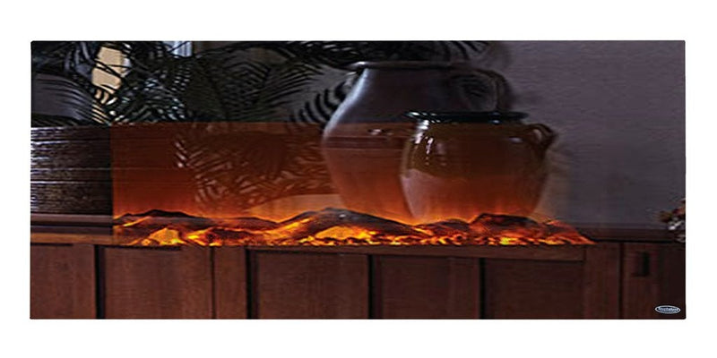 Touchstone Home Products Mirror Onyx 50 inch Wall Mounted Electric Fireplace - 80008 - PrimeFair