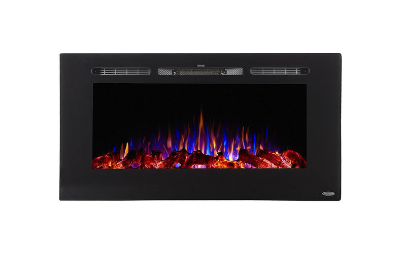 Touchstone Home Products Sideline 40 inch Recessed Electric Fireplace - 80027 - PrimeFair