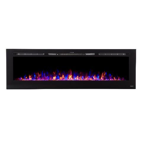 Touchstone Home Products Sideline 84 inch Recessed Electric Fireplace - 80043 - PrimeFair
