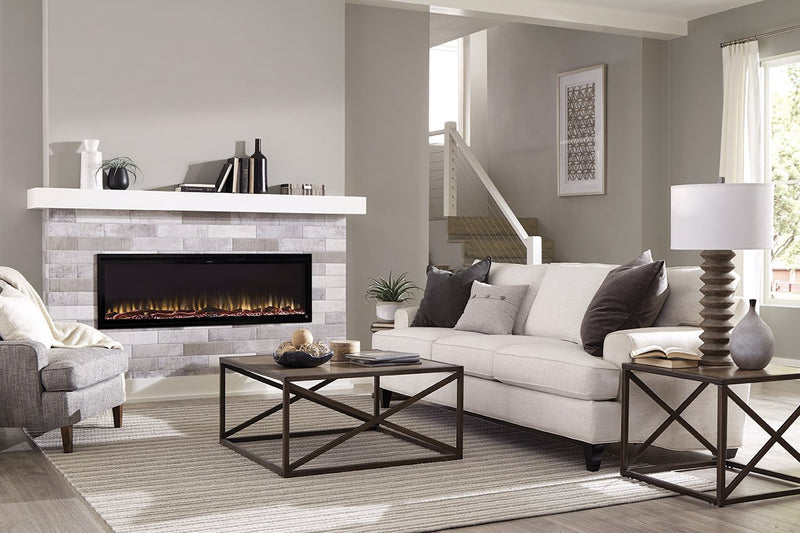 Touchstone Home Products Sideline Elite 100 inch Recessed Electric Fireplace - 80044 - PrimeFair