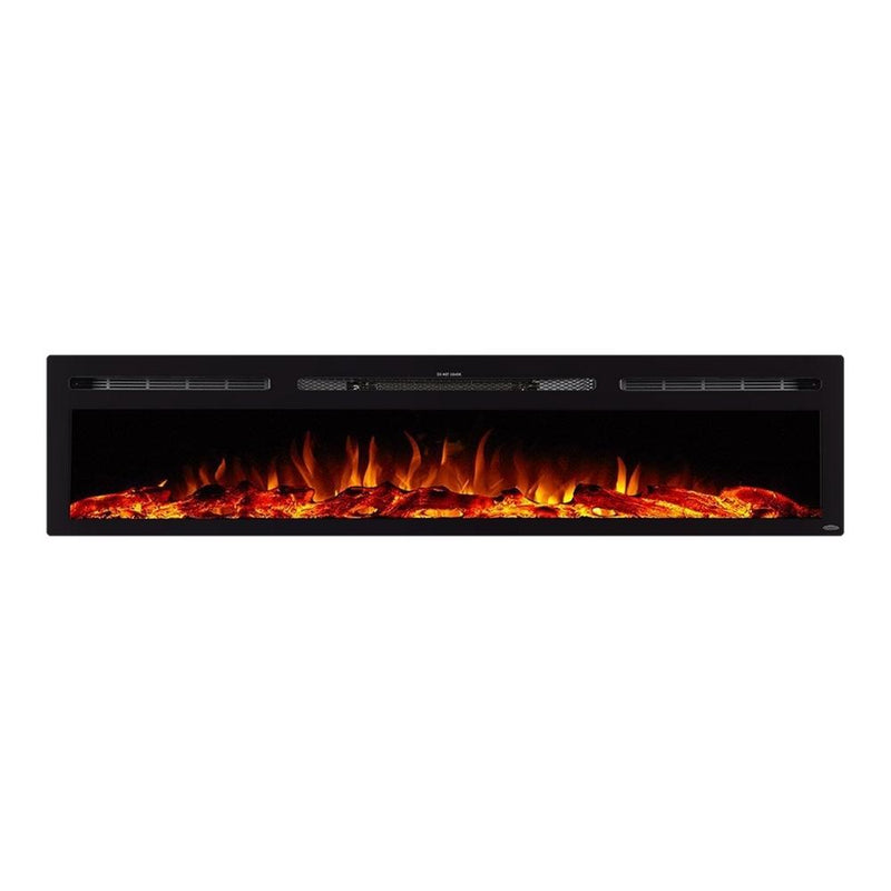 Touchstone Sideline 84" Wall Mounted Built In Electric Fireplace Insert Heater 80043 - PrimeFair