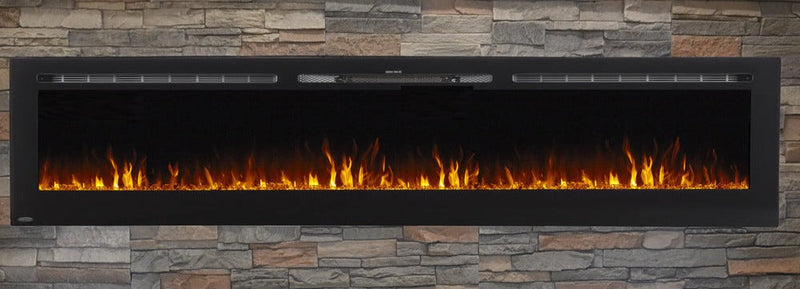 Touchstone Sideline Recessed Built In Wall Insert Electric Fireplace Heater 80032 - PrimeFair