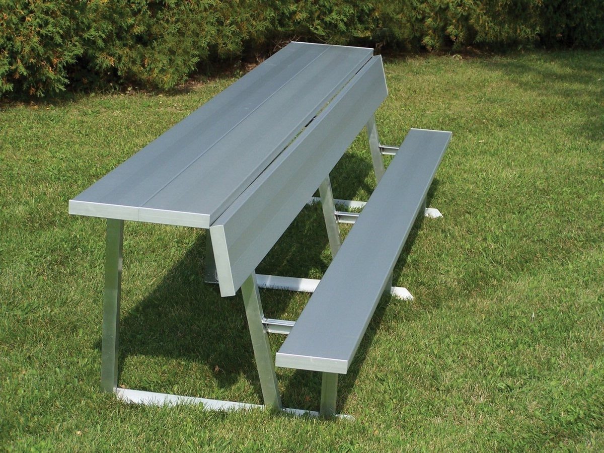 Trigon Sports PBS21 21 ft. Portable Team Bench with Back & Shelf ...