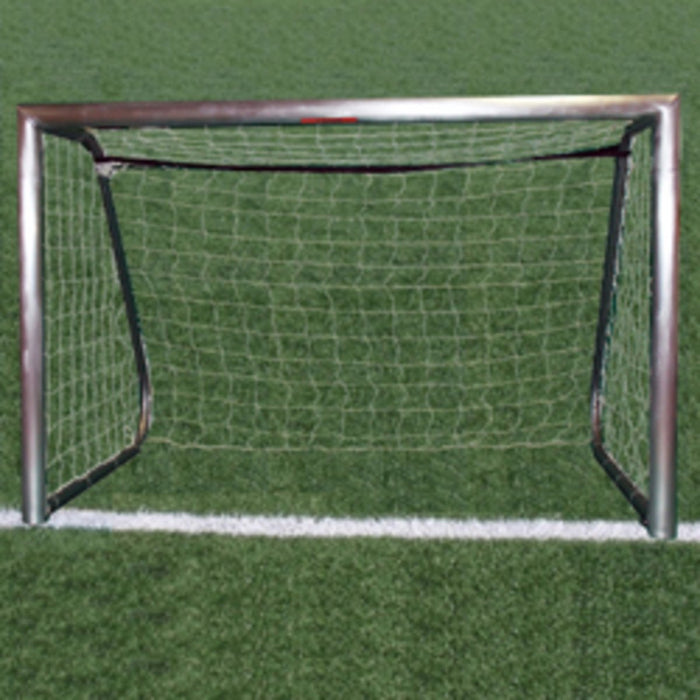 Trigon Sports Soccer Goal 4.5 x 9 ft. Portable & Round Natural with Net SG3459N