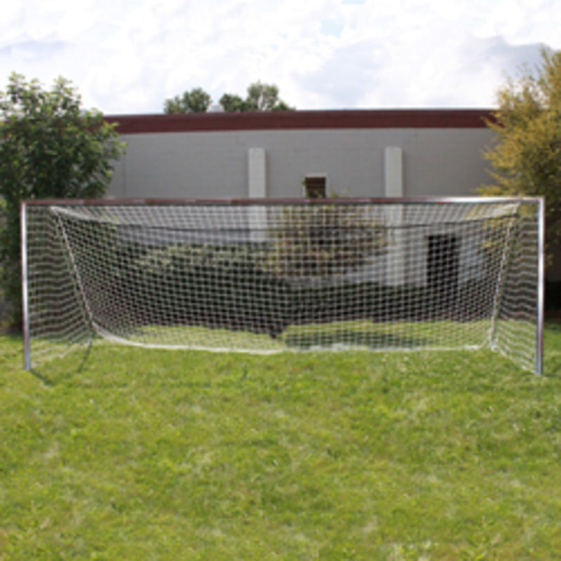Trigon Sports Soccer Goal 6 x 18 ft. Portable & Round Natural with Net SG3618N - PrimeFair