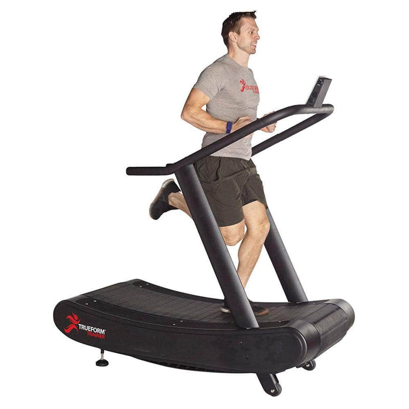 TrueForm Premium 17" Trainer Treadmill Non-Motorized Small Curved Walking Pad TFT-D - PrimeFair