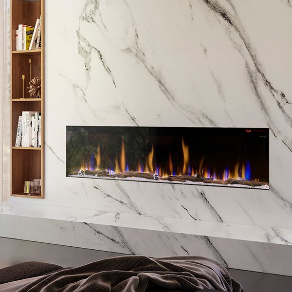 Dimplex Ignitexl® Bold 74 Inch Built-in Linear Electric Fireplace XLF7417-XD