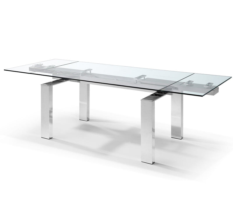 Whiteline Mod -  Cuatro Extendable Dining Table DT1234 - PrimeFair