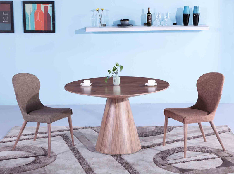 Whiteline Mod - Kira Round Dining Table DTI428 - PrimeFair