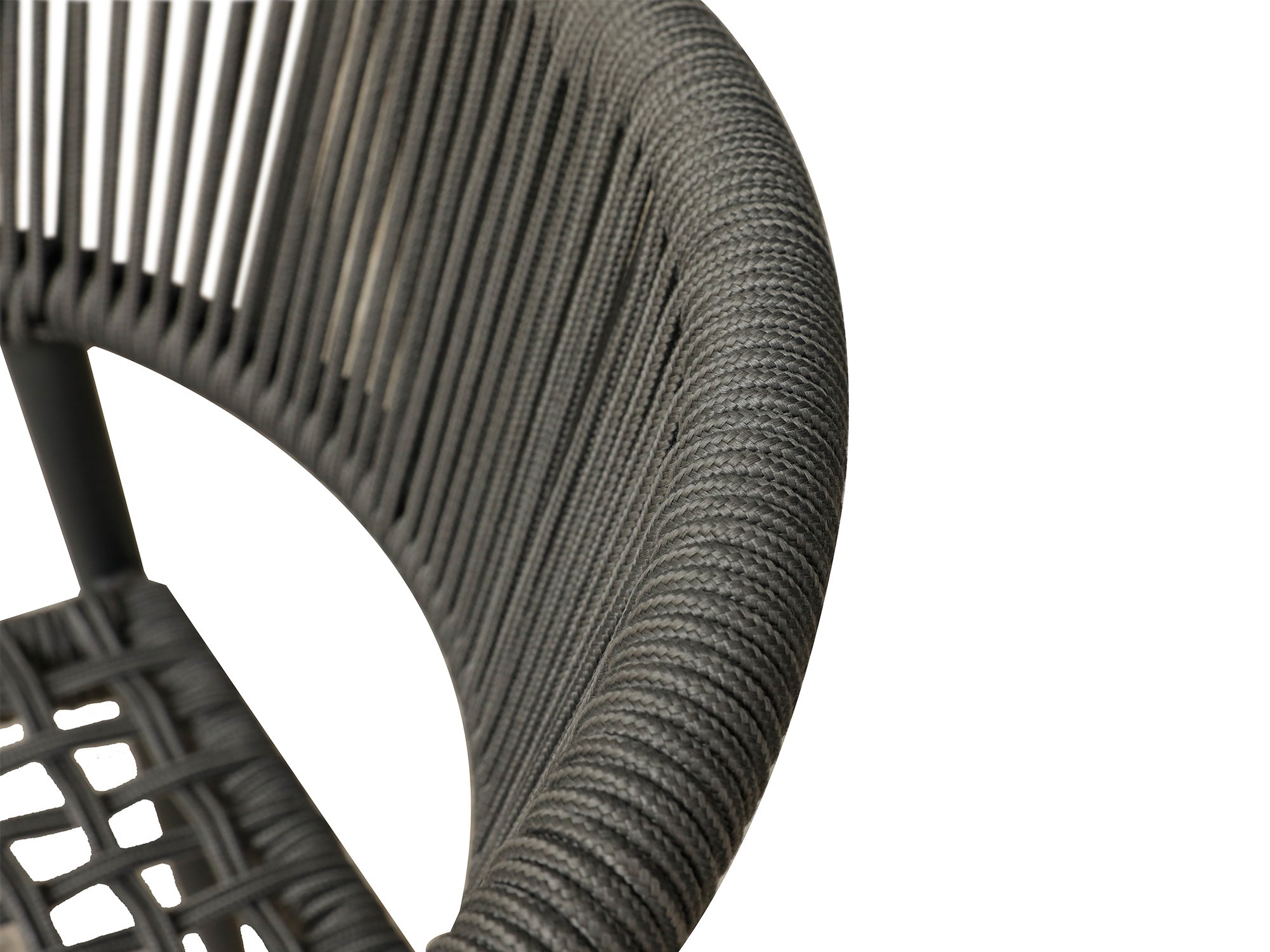 Whiteline Mods - Leyla Outdoor Dining Armchair DAC1677-GRY - PrimeFair