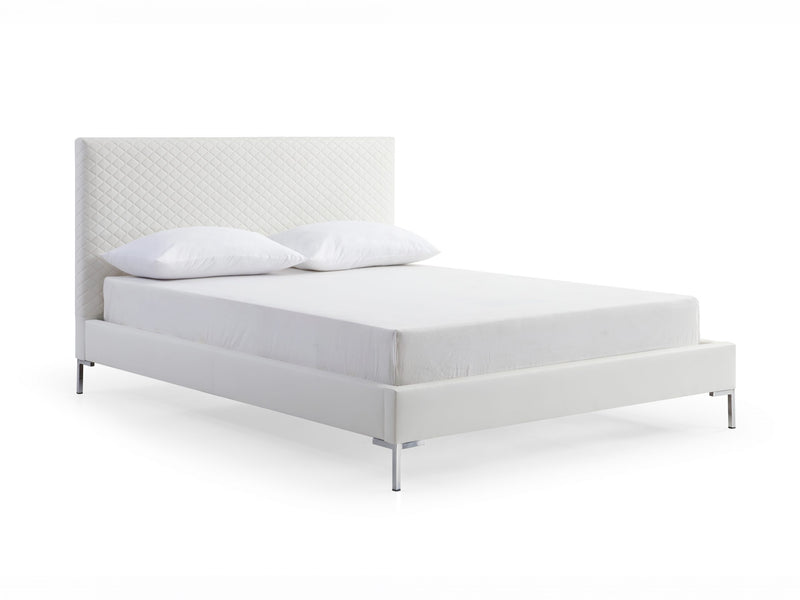 Whiteline Mods -  Liz Queen Bed BQ1689P - PrimeFair