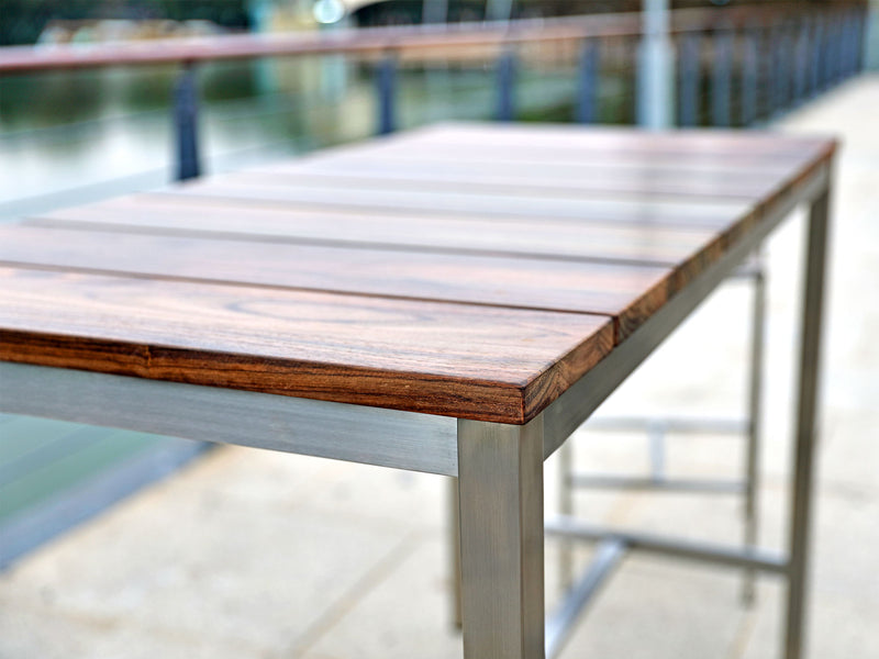 Whiteline Mods - Stone Outdoor Bar Table BR1597-STONE - PrimeFair