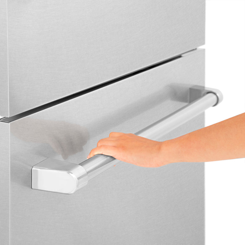Panels & Handles Only- ZLINE 30 in. Refrigerator Panels in Fingerprint Resistant Stainless Steel for a 30 in. Built-in Refrigerator (RPBIV-SN-30)