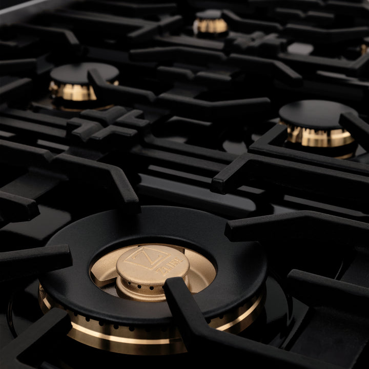 zline-autograph-edition-36-porcelain-rangetop-with-6-gas-burners-in-black-stainless-steel-with-accents-rtbz-36