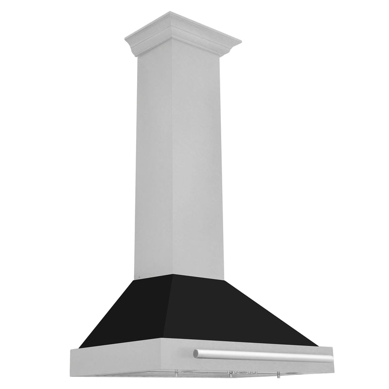 ZLINE 30 in. Fingerprint Resistant Stainless Steel Range Hood with Stainless Steel Handle (KB4SNX-30)