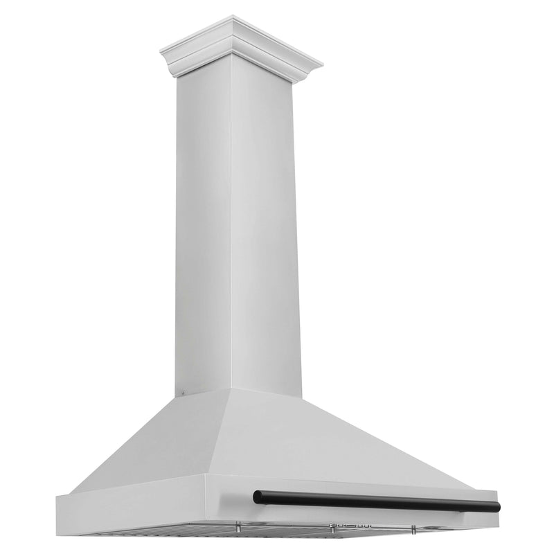 ZLINE 36 in. Autograph Edition Stainless Steel Range Hood with Stainless Steel Shell and Accents (KB4STZ-36)