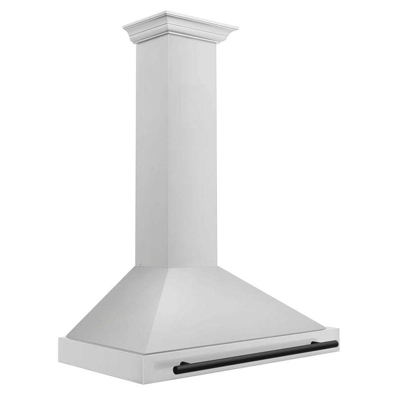 ZLINE 36 in. Autograph Edition Stainless Steel Range Hood with Stainless Steel Shell and Accents (KB4STZ-36)