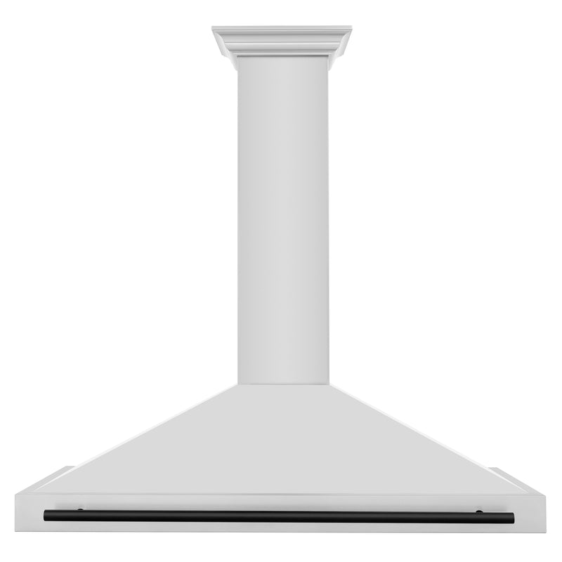 ZLINE 48 in. Autograph Edition Stainless Steel Range Hood with Stainless Steel Shell and Accents (KB4STZ-48)