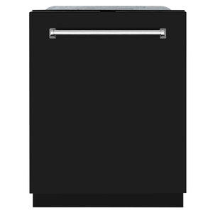 ZLINE 24" Monument Series 3rd Rack Top Touch Control Dishwasher in Custom Panel Ready with Stainless Steel Tub, 45dBa - DWMT-24