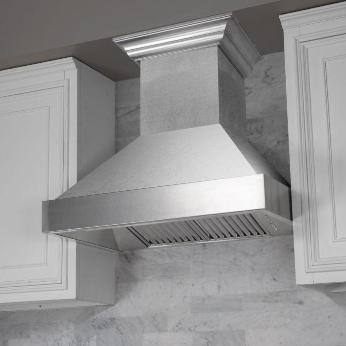 ZLINE Appliance Package - 30 in. DuraSnow® Stainless Dual Fuel Range, Ducted Vent Range Hood and Dishwasher - 3KP-RASRH30-DW