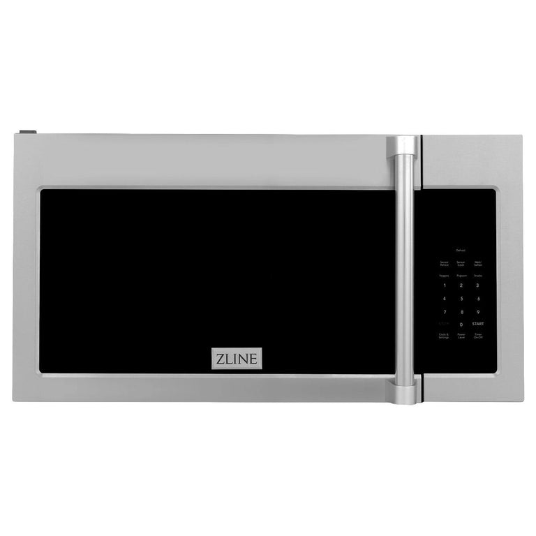 ZLINE Appliance Package - 30 in. Dual Fuel Range, Over-the-Range Microwave, 3 Rack Dishwasher, Refrigerator - 4KPR-RAOTRH30-DWV