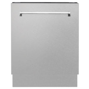 ZLINE Appliance Package -  48" Kitchen Package with DuraSnow® Stainless Dual Fuel Range, Ducted Vent Range Hood and Tall Tub Dishwasher - 3KP-RASRH48-DWV