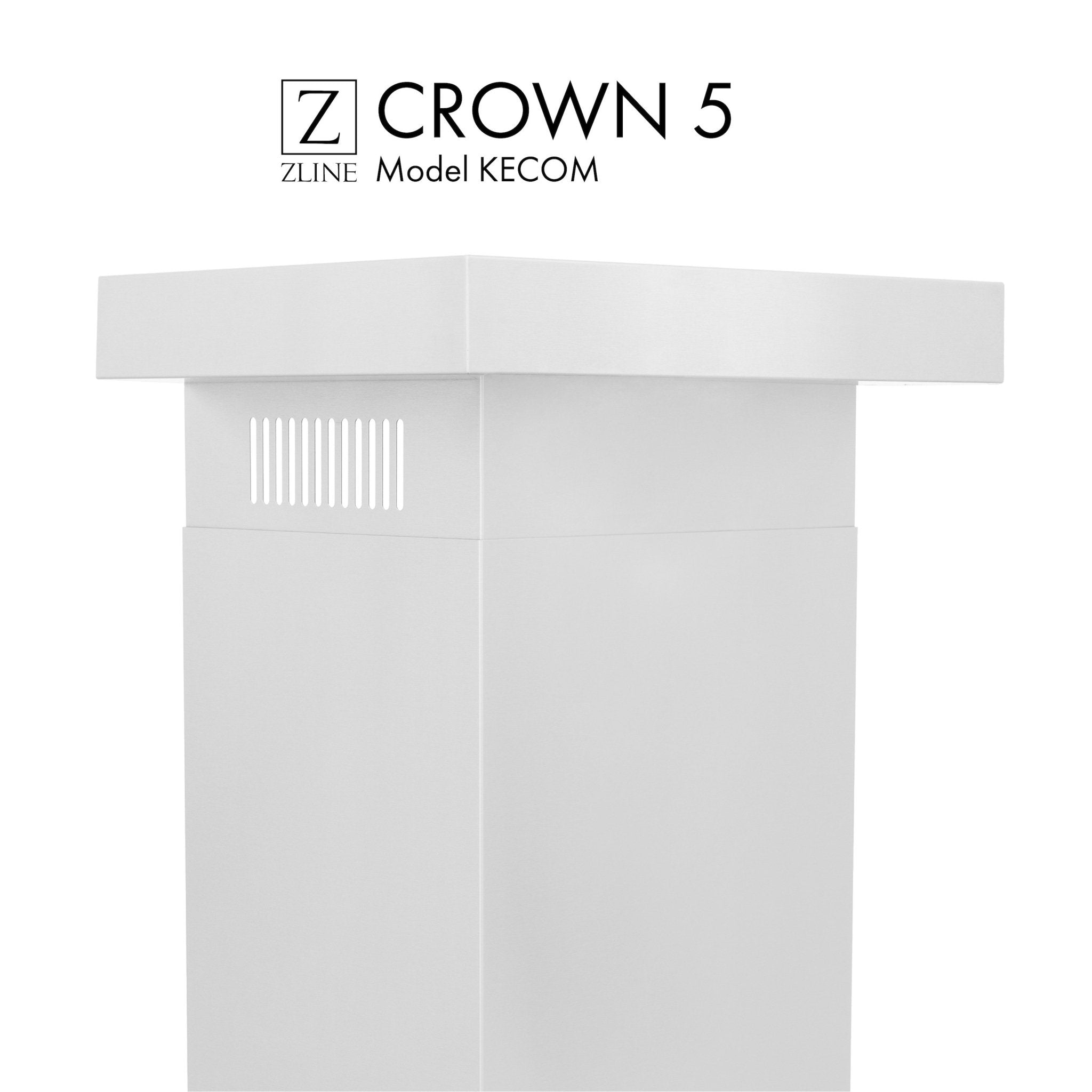 ZLINE Crown Molding #5 For Wall Range Hood (CM5-KECOM)