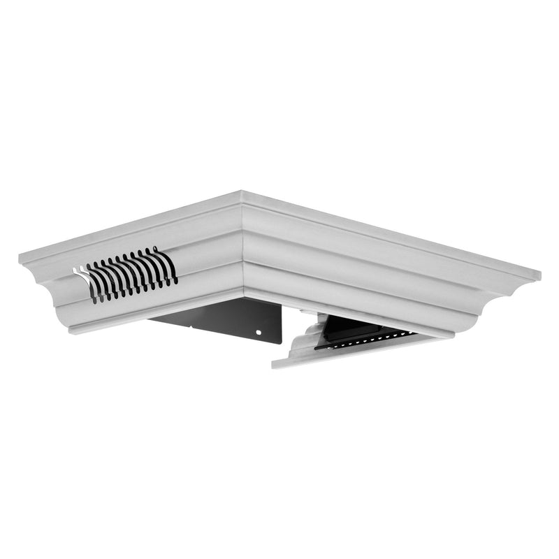 ZLINE Crown Molding in Stainless Steel with Built-in Bluetooth Speakers (CM6-BT-KN/KN4)