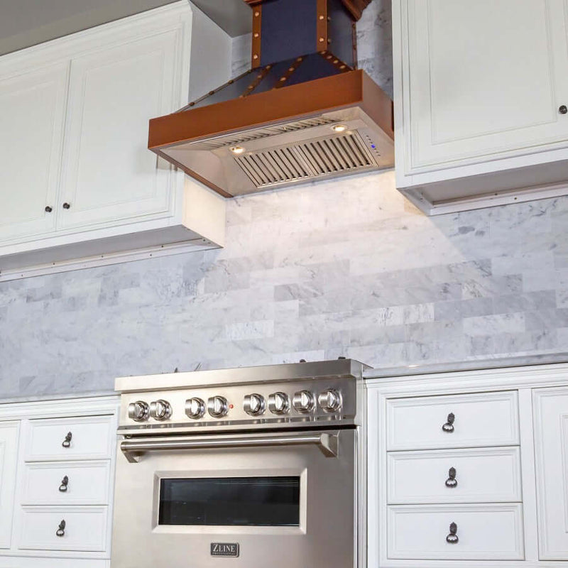 ZLINE 36 in. Designer Series Wall Mount Range Hood in Oil-Rubbed Bronze (655-BCCCC-36)