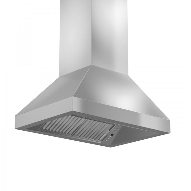 ZLINE Remote Blower Island Mount Range Hood in Stainless Steel (597i-R)