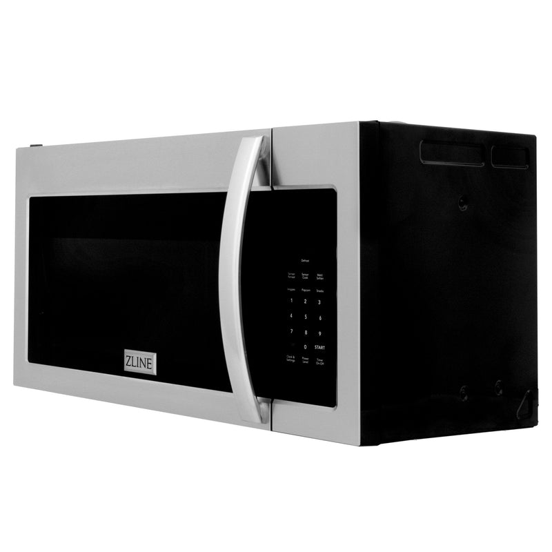 ZLINE Recirculating Over the Range Convection Microwave Oven with Charcoal Filters in Stainless Steel (MWO-OTRCF-30)