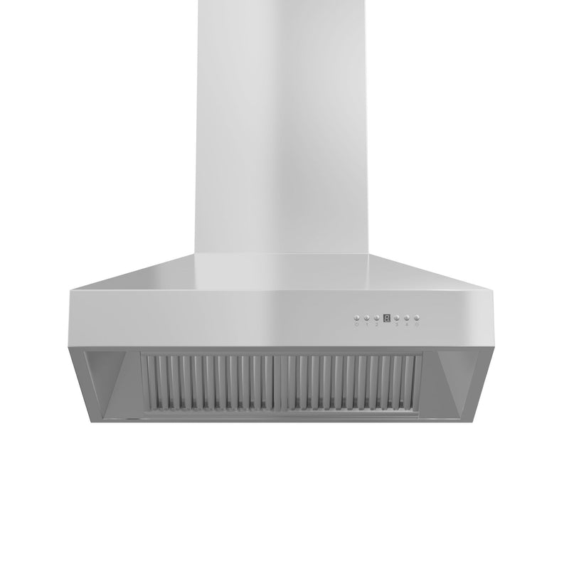 ZLINE Professional Convertible Vent Wall Mount Range Hood in Stainless Steel (697)