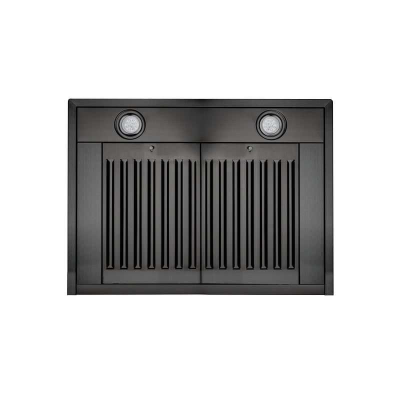 ZLINE Convertible Vent Wall Mount Range Hood in Black Stainless Steel (BSKBN)